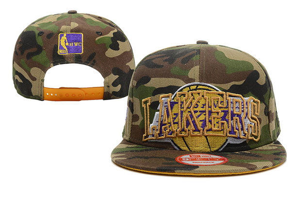 NBA Los Angeles Lakers NE Snapback Hat #151